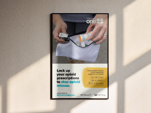 A mockup of the general prevention poster.
