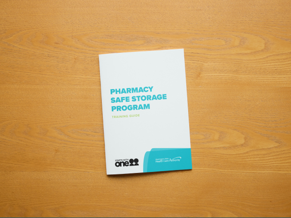Mockup of pharmacy fact sheet for pharmacy toolkit.