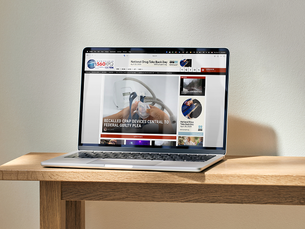 A mockup of the Banner ads for the Safe disposal toolkit.